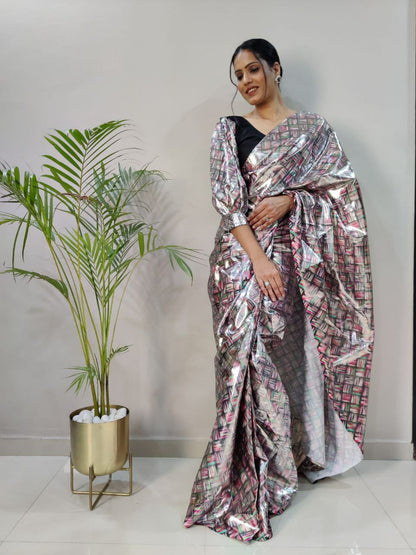 Product Image - Stunning Designer Georgette Saree Collection