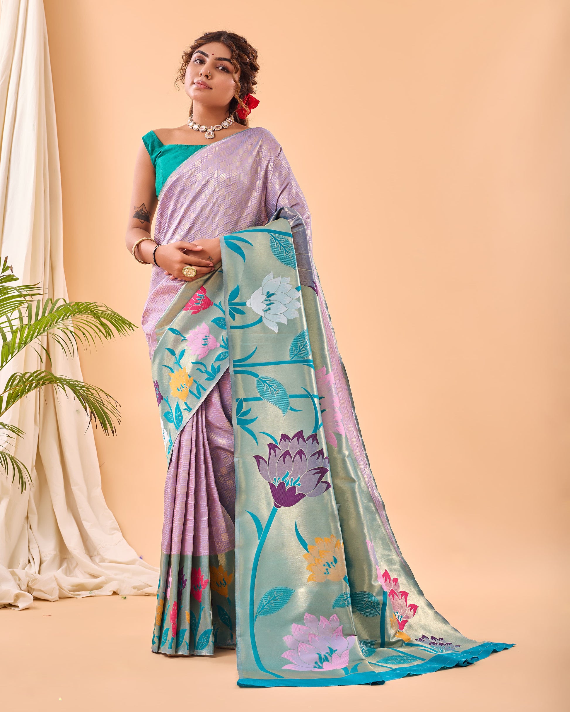 Product Image - Exquisite Pure Paithani Silk Saree - Festive & Wedding Collection