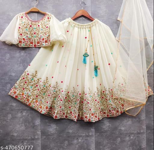 Product Image - Designer Kids Lehengas for Wedding or Party Wear - 1