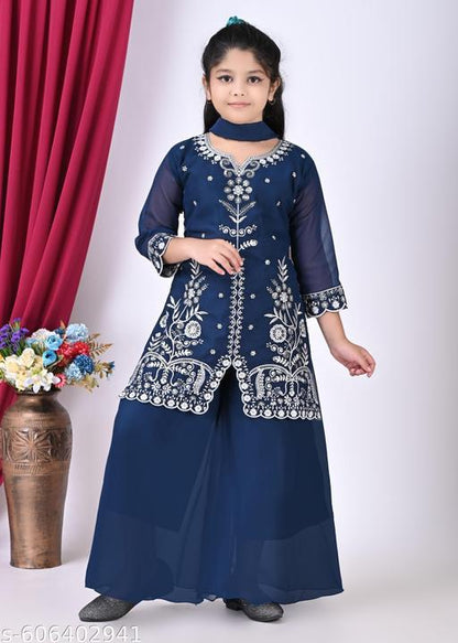 Product Image - Designer Kids Plazzo Suits - Trendy and Comfortable Apparel for Your Little Ones - 5