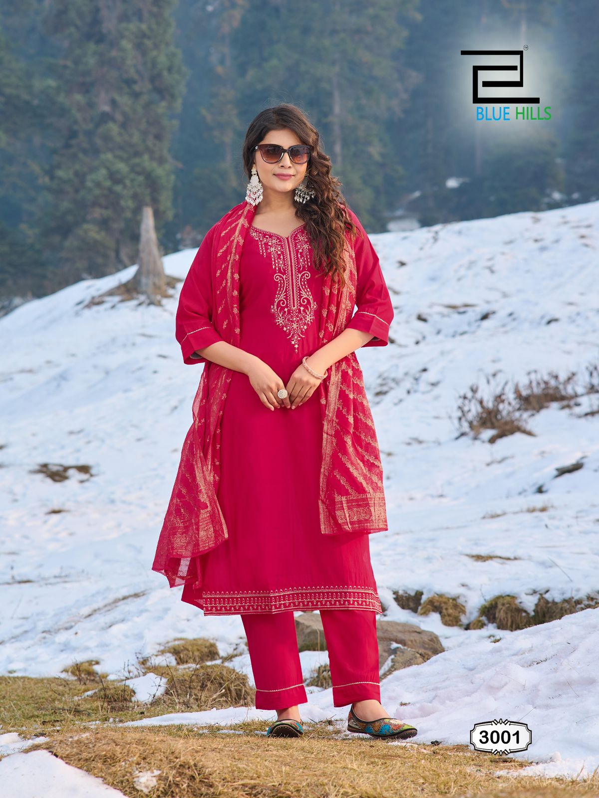Product Image - JHANVI Vol 3 Designer Saree - Georgette Fabric, Festive Wear, Wedding Saree
