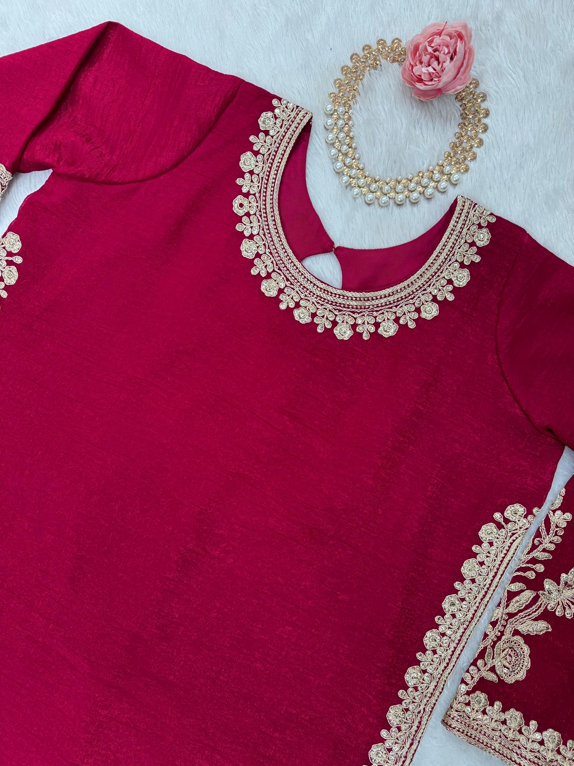 Product Image -   Designer Sharara Suit