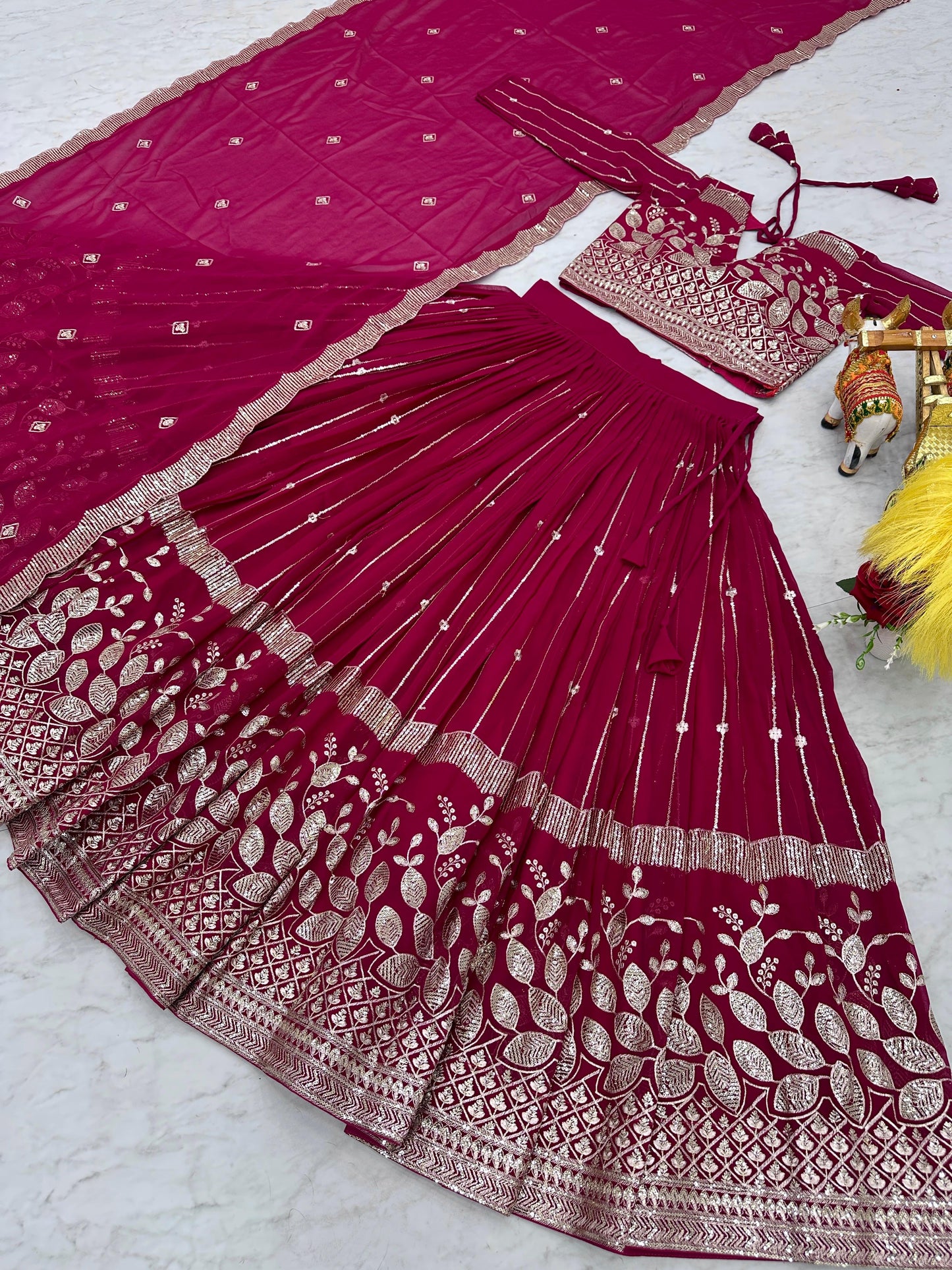 Product Image - Designer Wedding Lehenga Choli - Shree Ram Creation