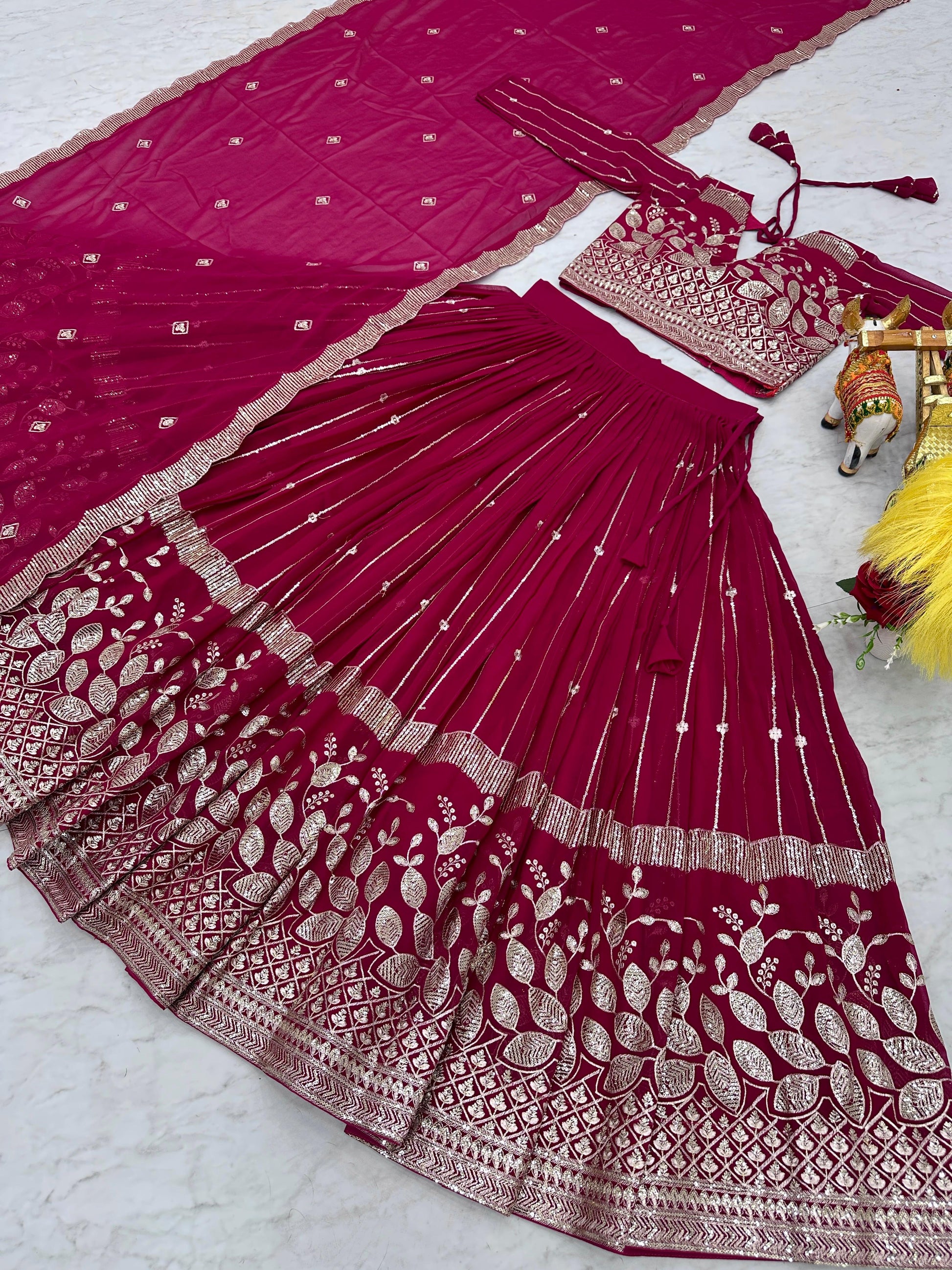 Product Image - Designer Wedding Lehenga Choli - Shree Ram Creation