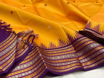 Product Image - Exquisite Kanchipuram Pure Silk Handloom Saree