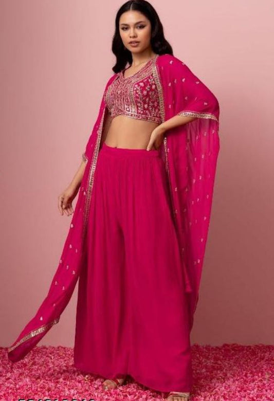 Product Image - Elegant Designer Palazzo Suits for Women - 1