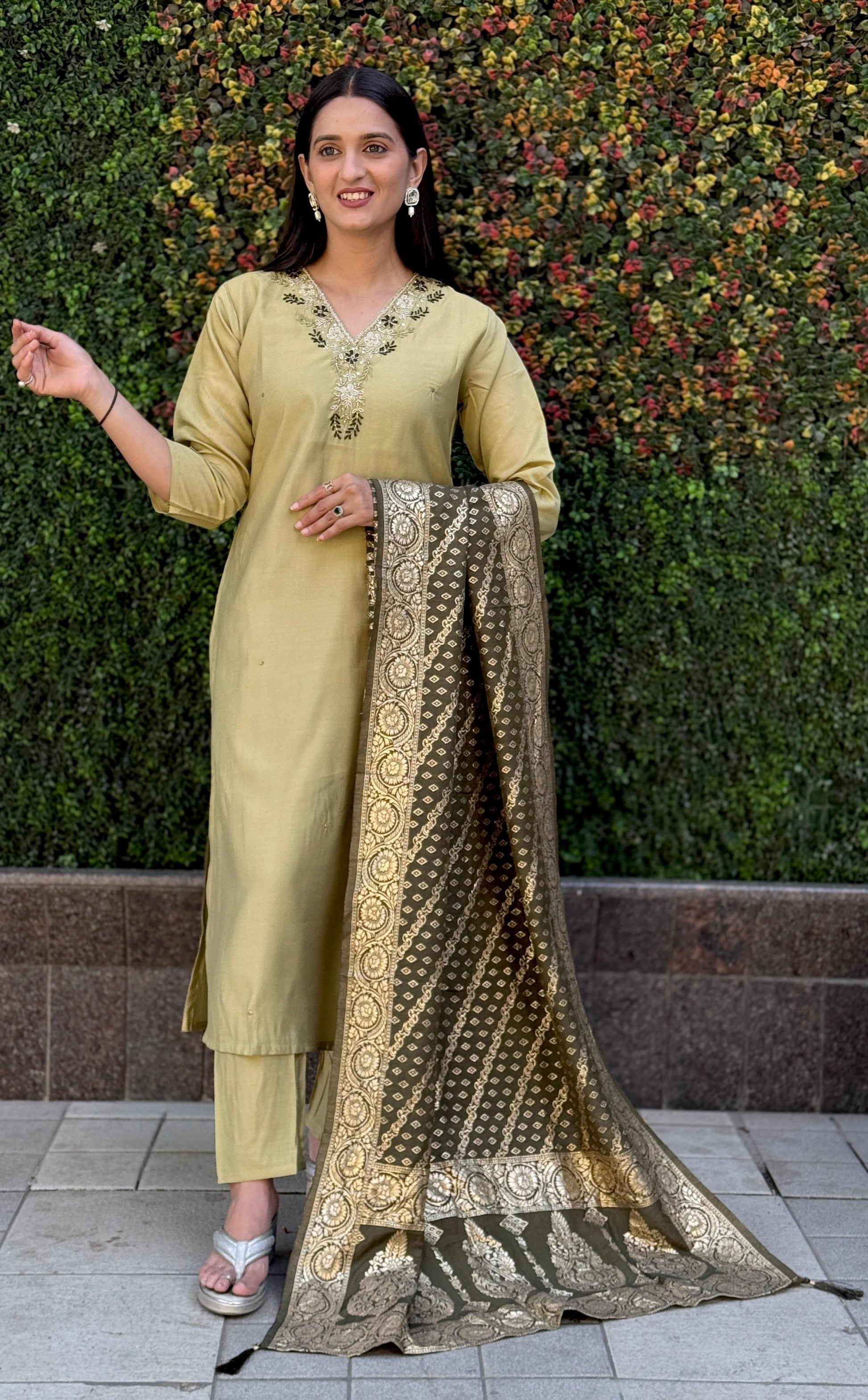 Product Image - Designer Kurti Pent Dupatta