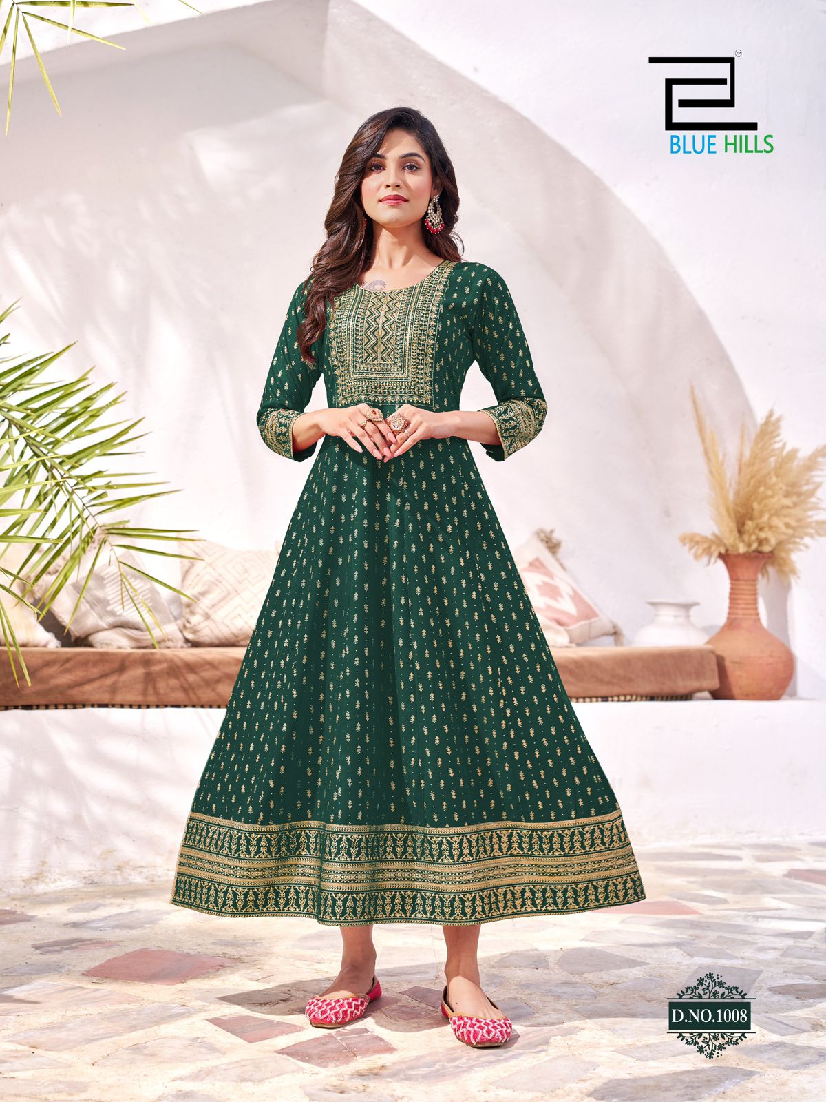 Product Image - Designer Georgette Anarkali Gown - Perfect for Festive Occasions