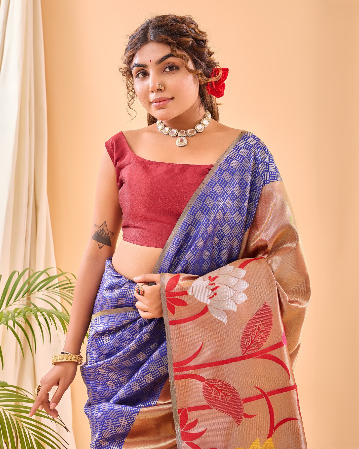Product Image - Exquisite Pure Paithani Silk Saree - Festive & Wedding Collection