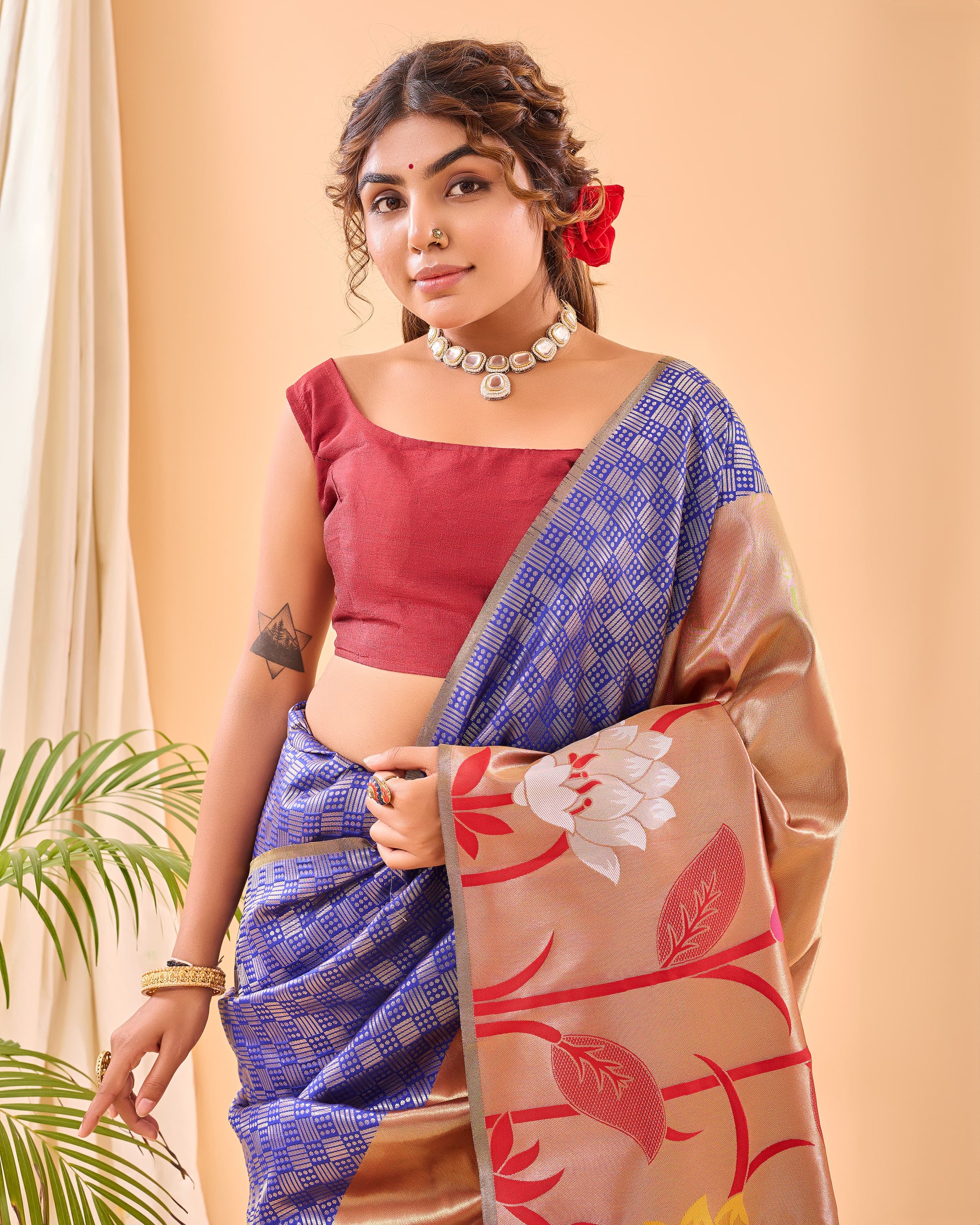 Product Image - Exquisite Pure Paithani Silk Saree - Festive & Wedding Collection
