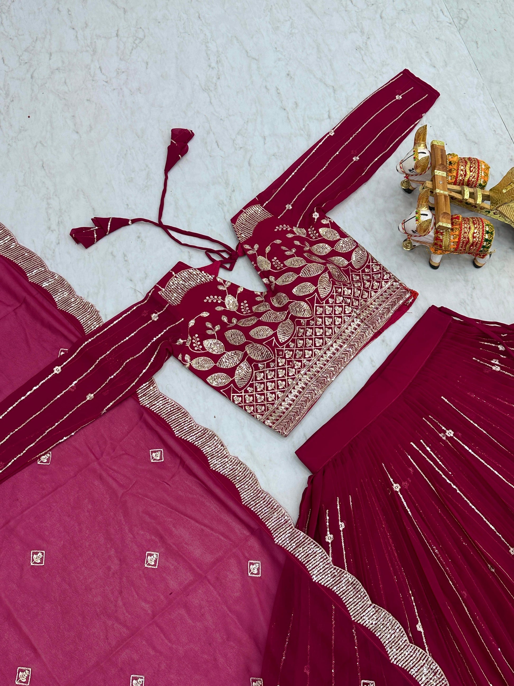 Product Image - Designer Wedding Lehenga Choli - Shree Ram Creation