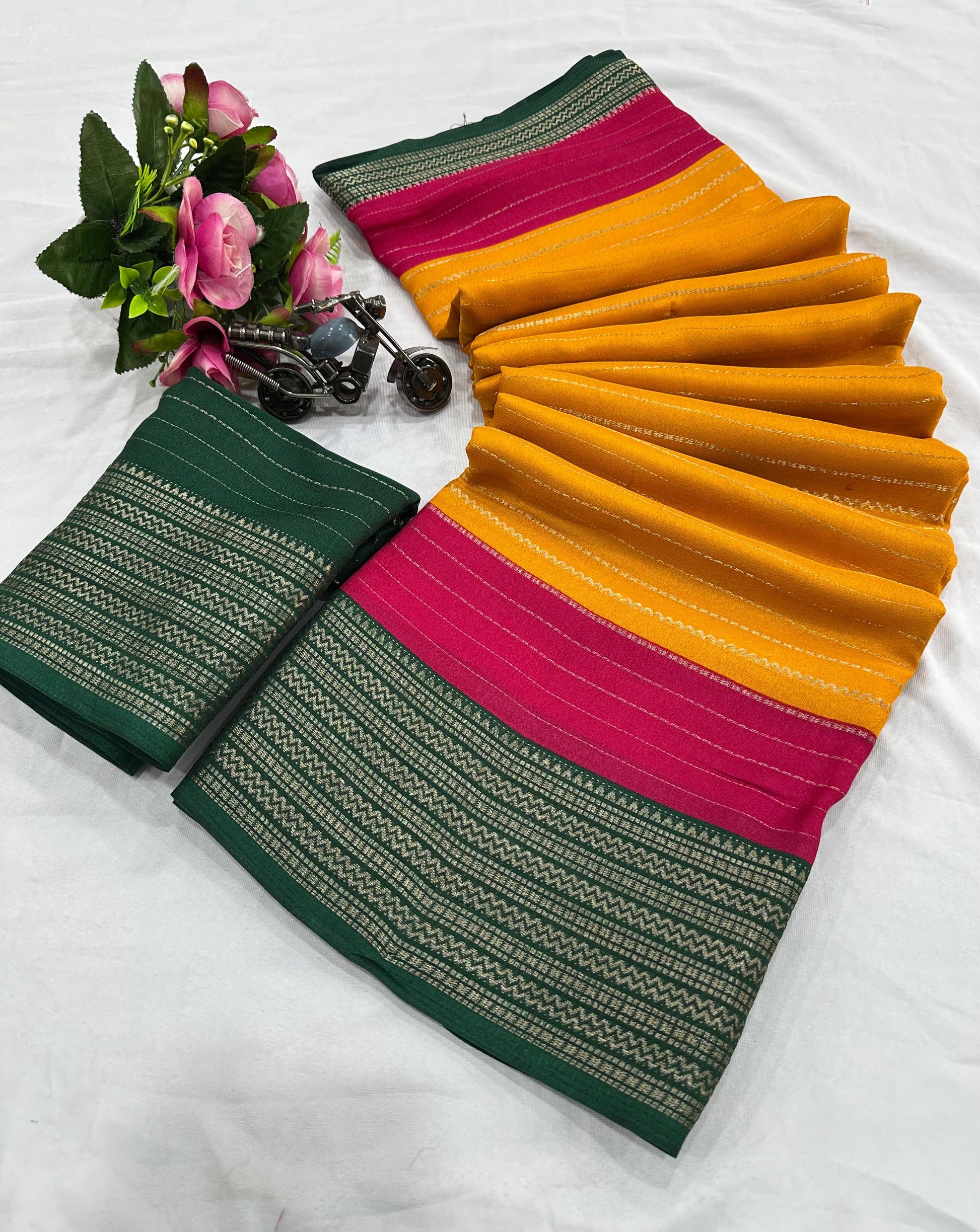 Product Image - Designer Saree: Premium Festive and Wedding Outfit