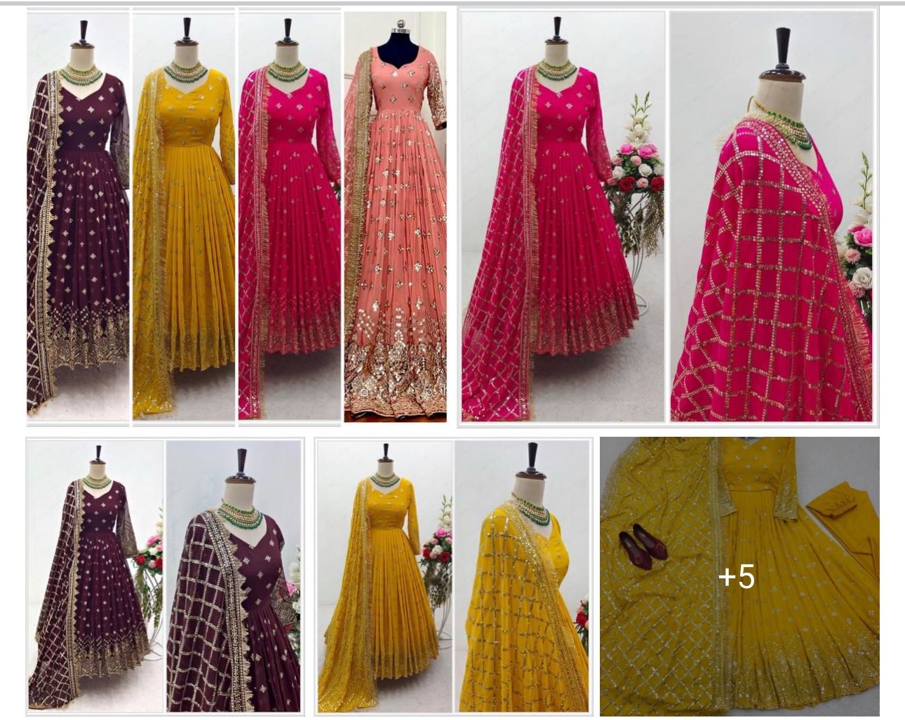 Product Image - Elegant Designer Anarkali Suits for Unforgettable Weddings - 1