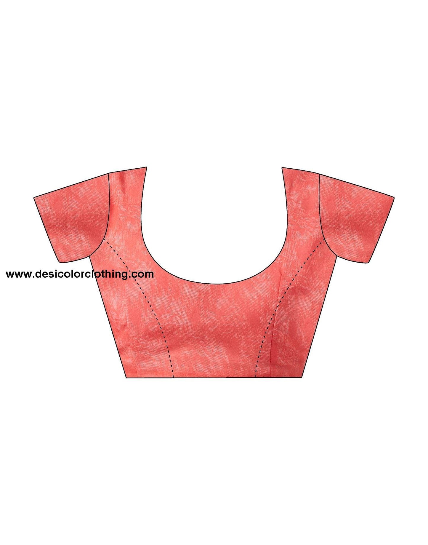 Rose Pink Printed Georgette Saree