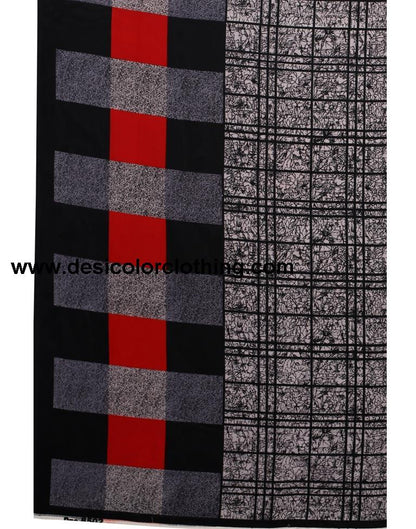 Stone Grey Printed Saree | 1989S385