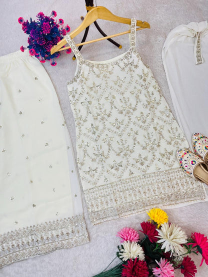 Product Image - Elegant Designer Palazzo Suits for Women - 1