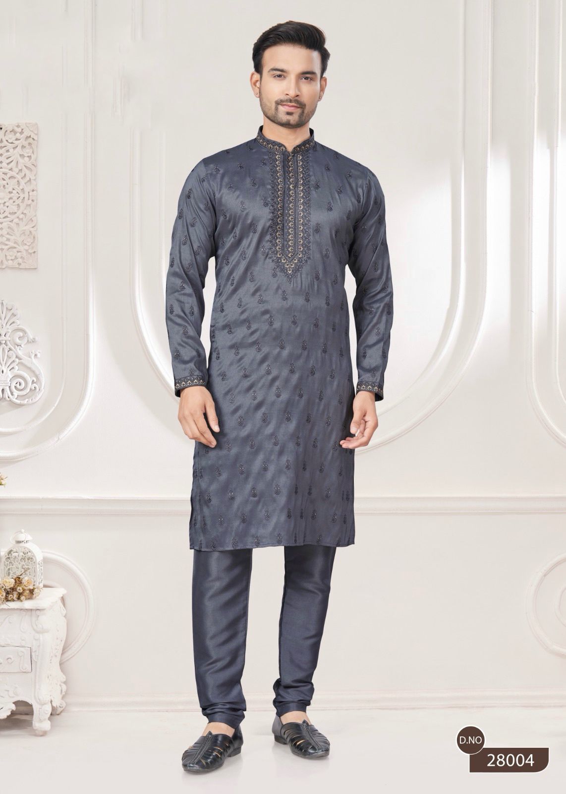 Product Image - Designer Wedding Kurta Pajama Collection Vol 28 - Aashirwad Creation