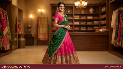 Product Image - Traditional Fully Stitched Lehenga - Timeless Elegance for Weddings & Festivals - 3