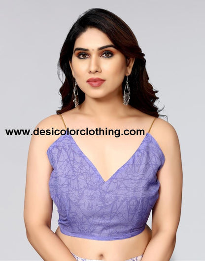 White Printed Georgette Saree