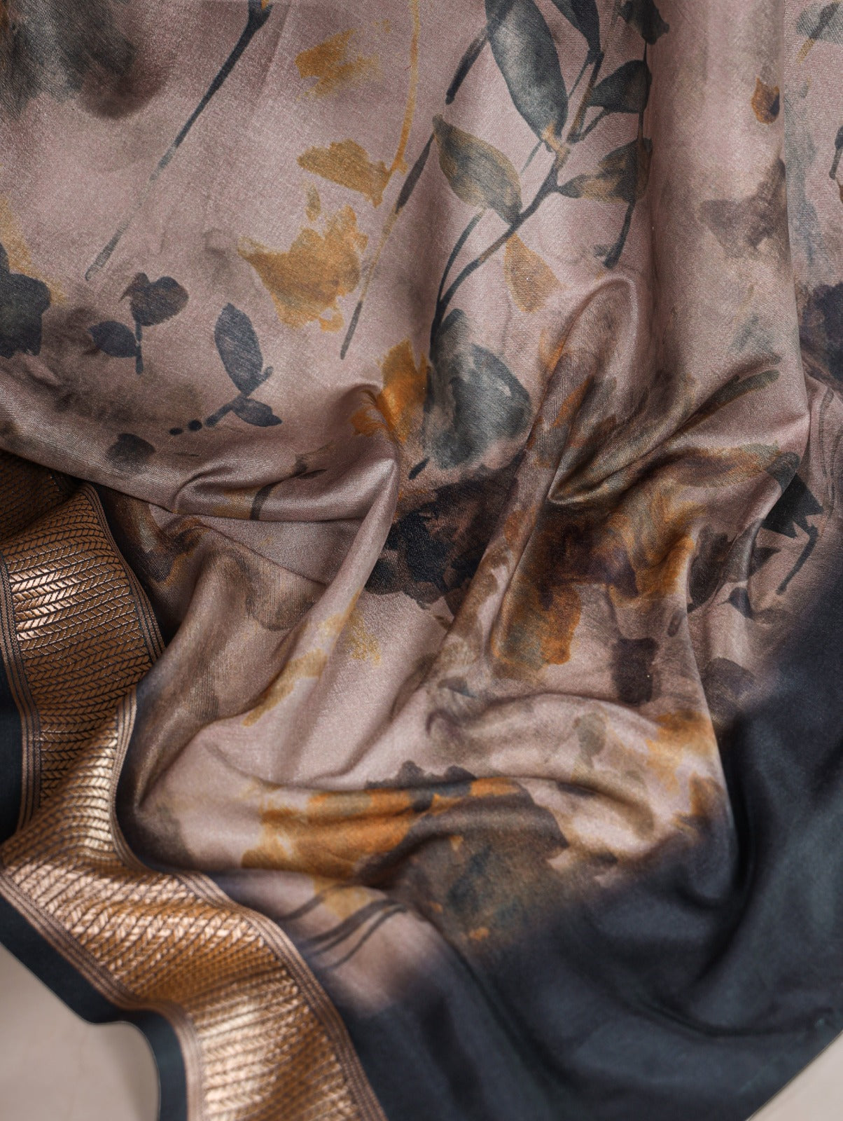 Product Image - Designer Tussar Silk Saree Collection with Viscose Border
