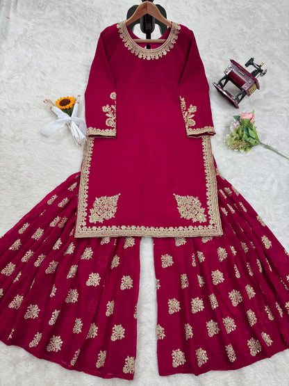 Product Image -   Designer Sharara Suit