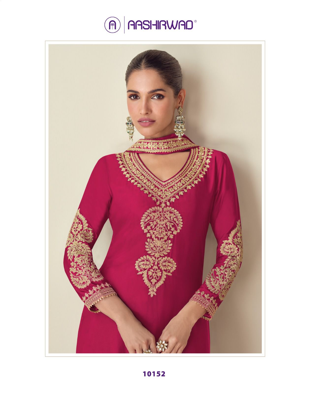 Product Image - Roma Designer Saree - Premium Chinon Silk Ethnic Wear for Festive Occasions