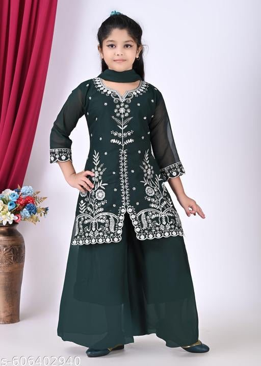 Product Image - Designer Kids Plazzo Suits - Trendy and Comfortable Apparel for Your Little Ones - 1