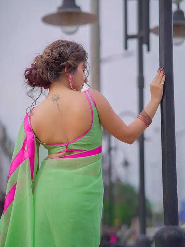 Product Image - Ankita Designer Saree in Pure Georgette Fabric