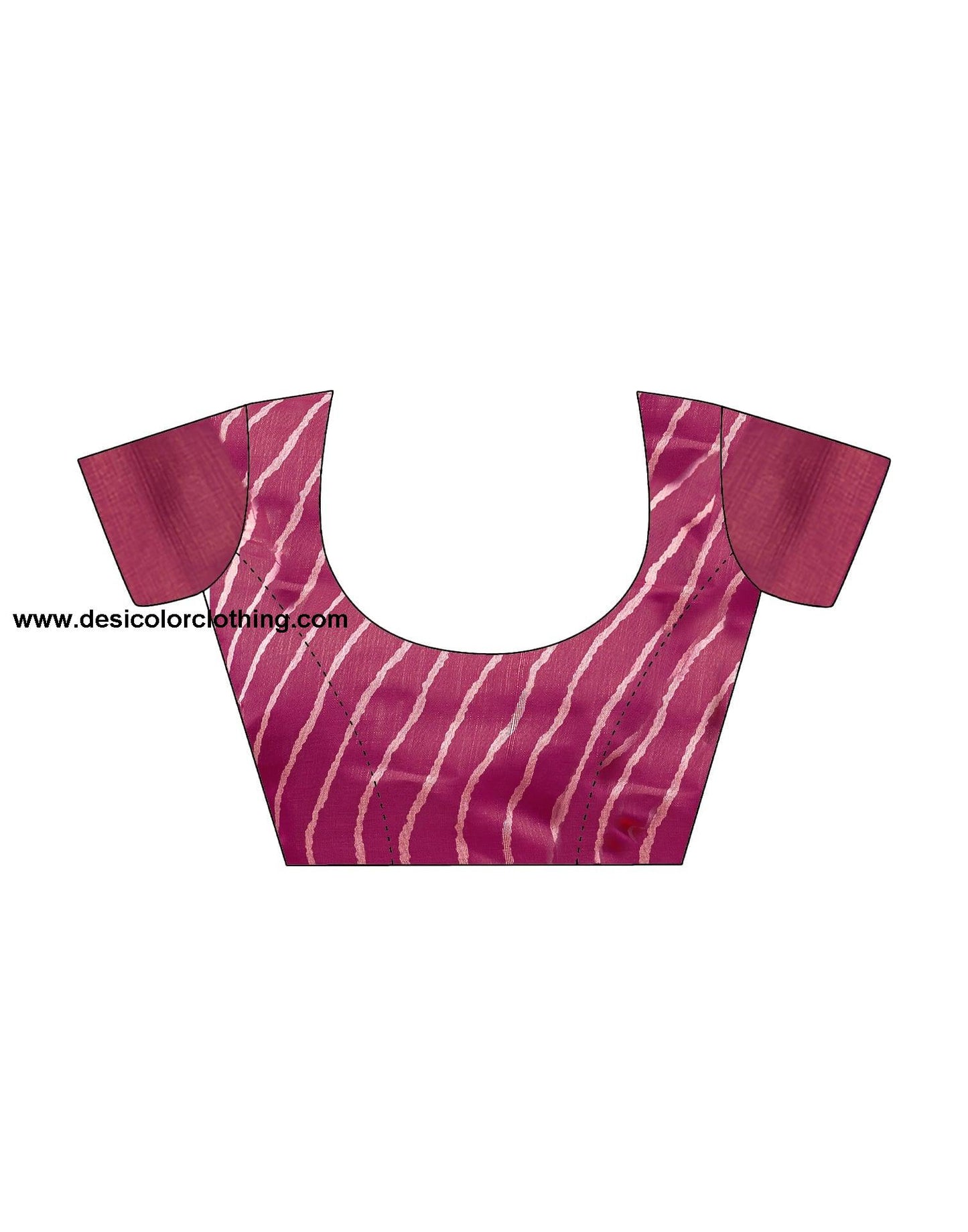 Dark Purple Cotton Printed Saree