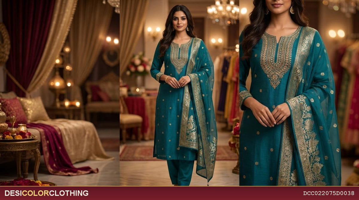 Product Image - Elegant Designer Party Wear Suits for Women - 3