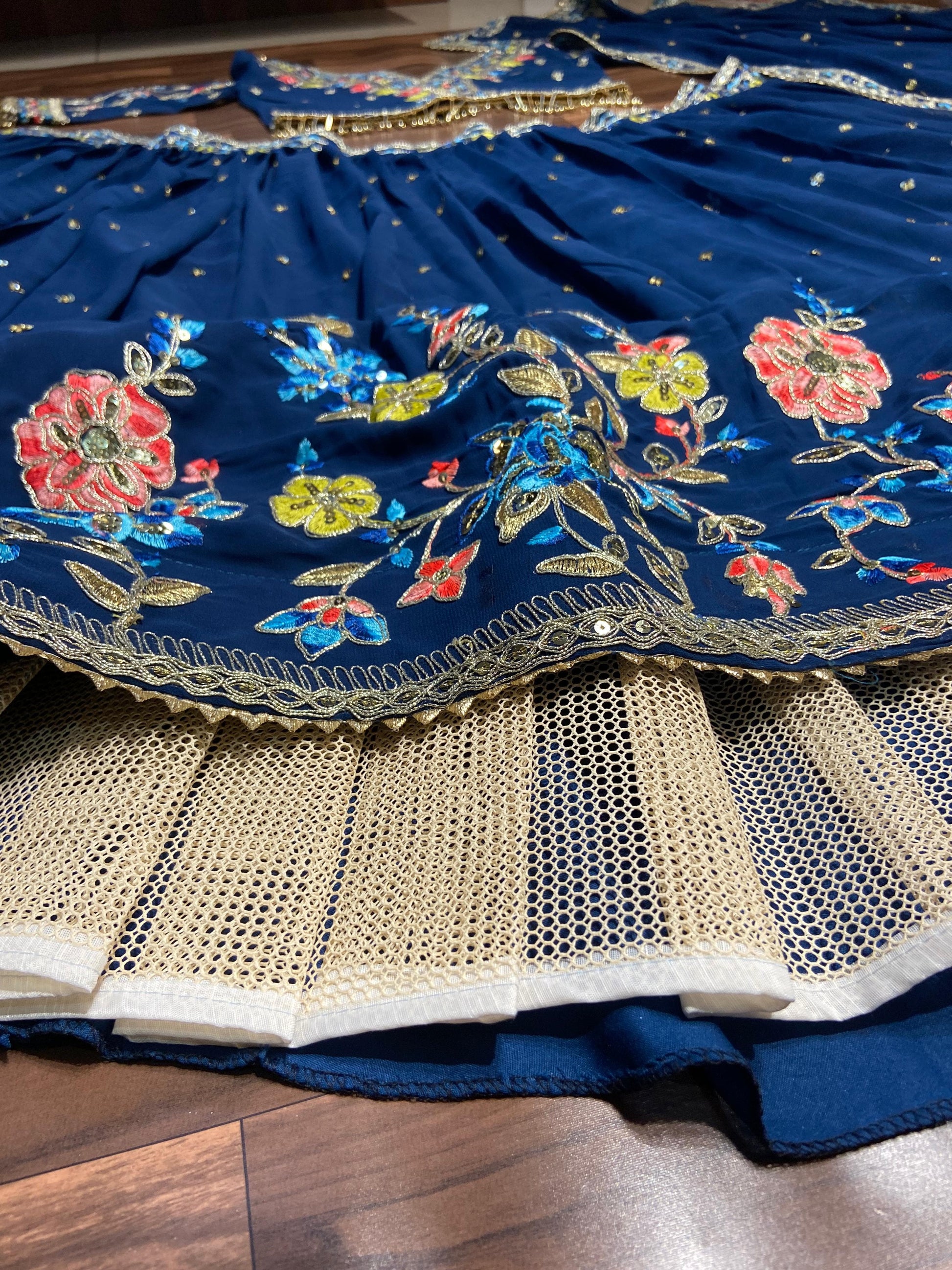 Product Image - Premium Designer Wedding Saree & Lehenga in Faux Georgette Fabric