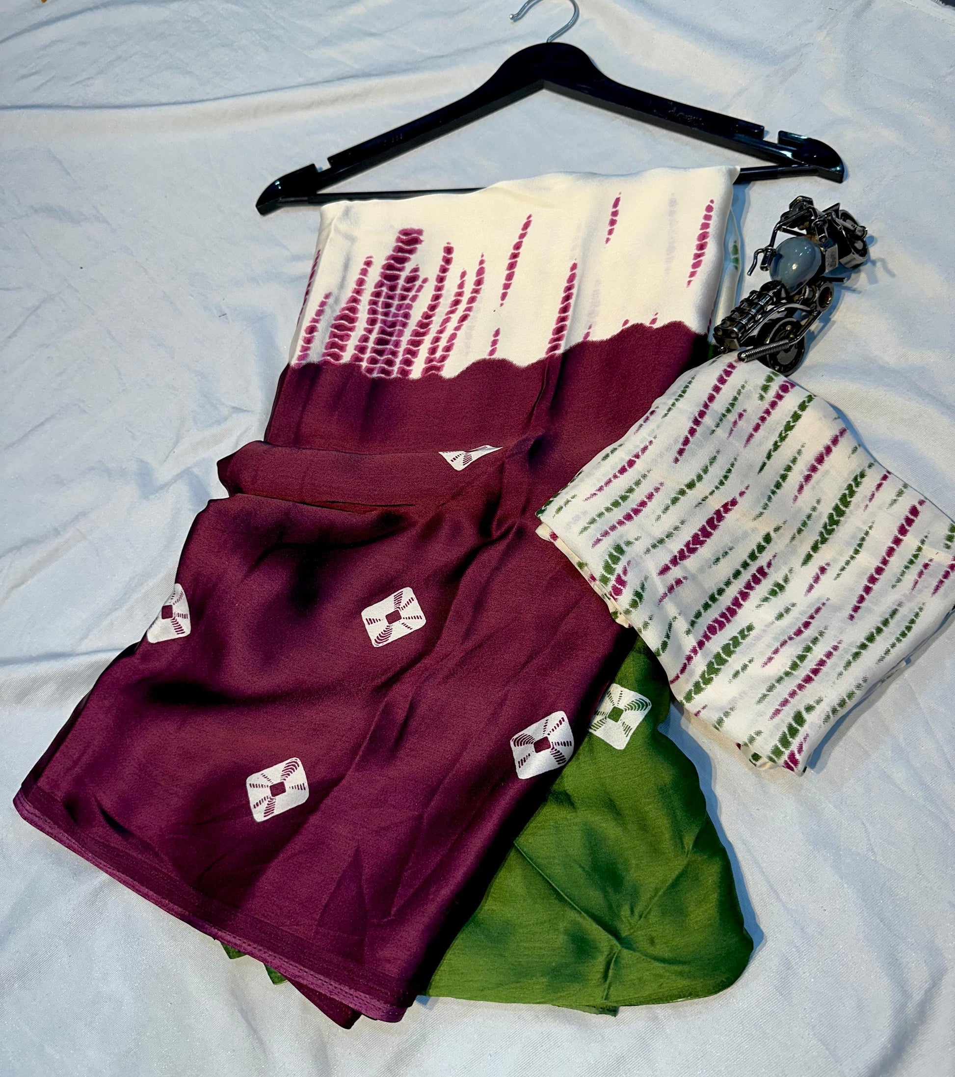 Product Image - Premium Designer Gajii Silk Saree