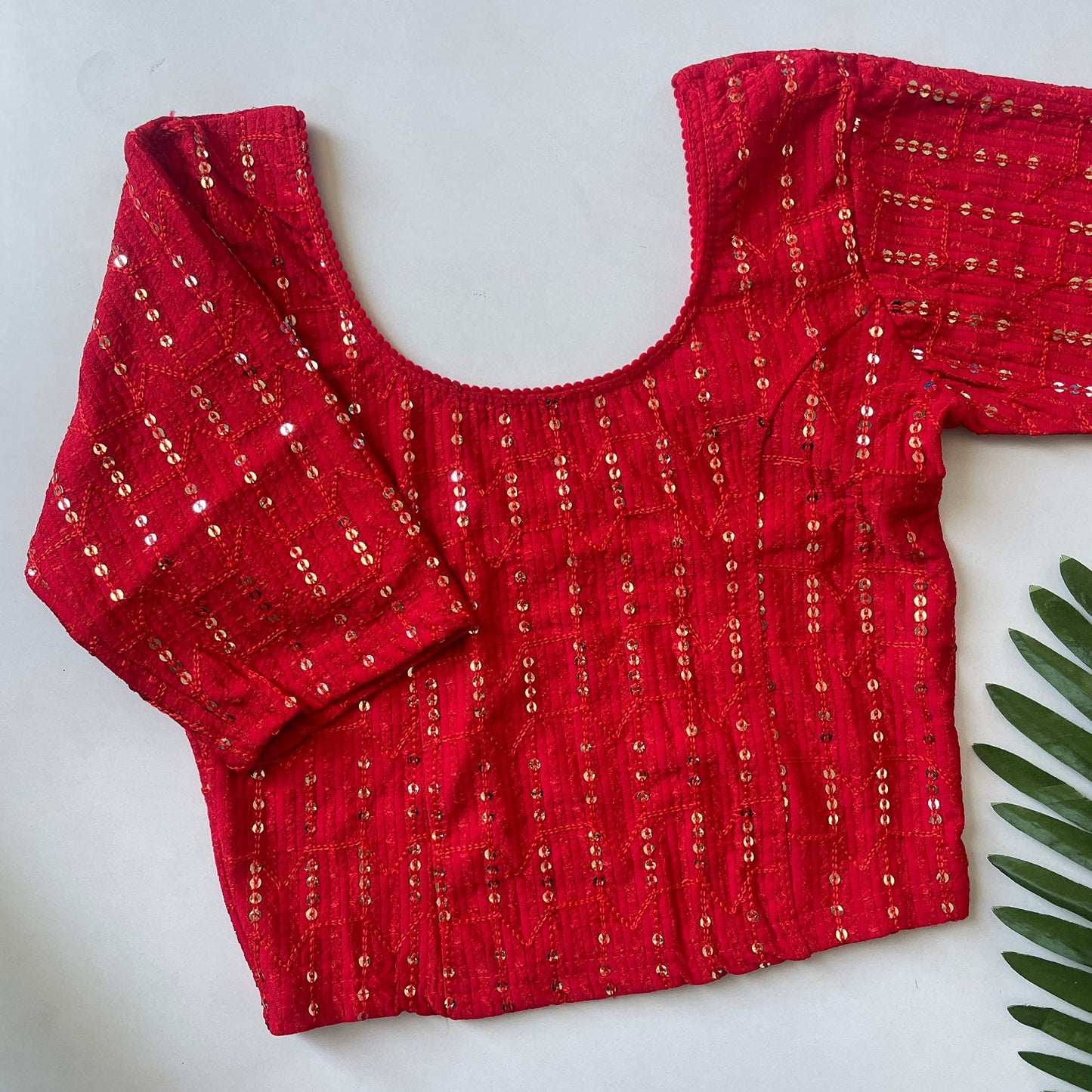 Product Image - Elegant Stretchable Blouse for Effortless Style - 2