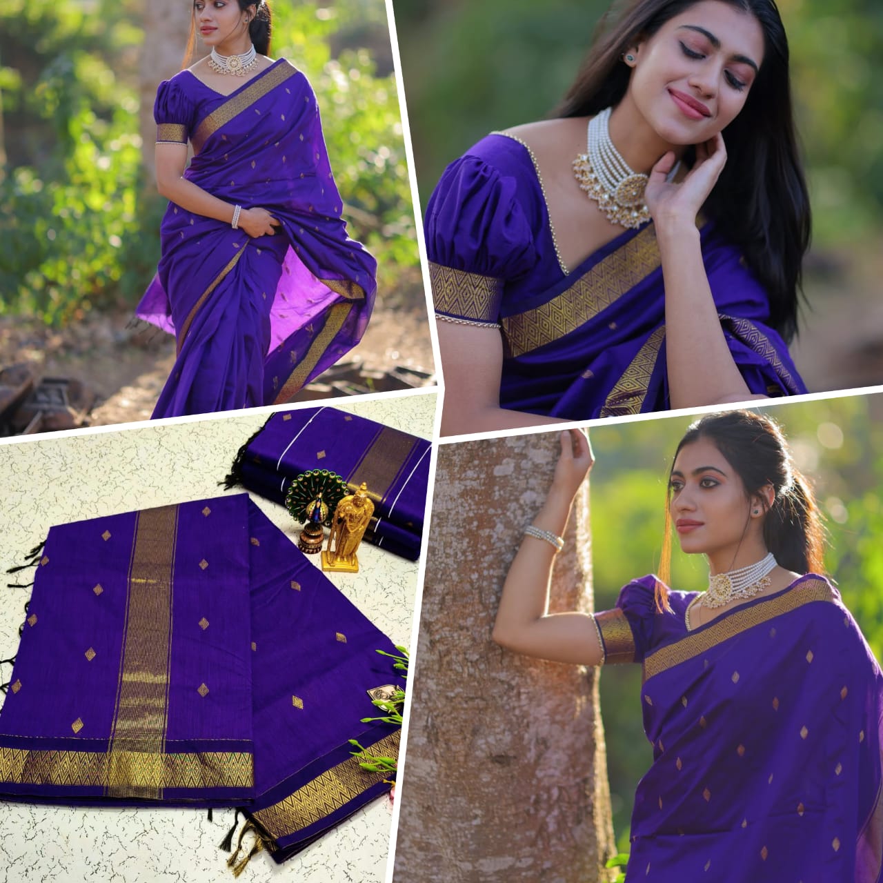 Product Image - Nayanthara Inspired Silk Cotton Saree