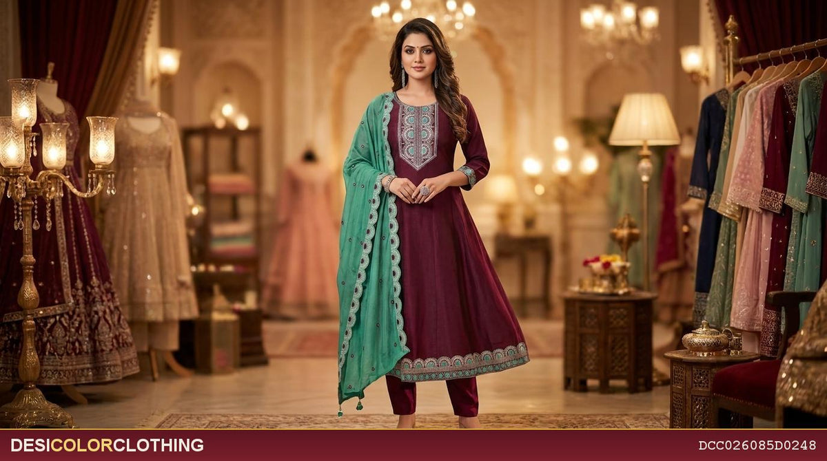 Product Image - Elegant Designer Anarkali Suits for Wedding - 2