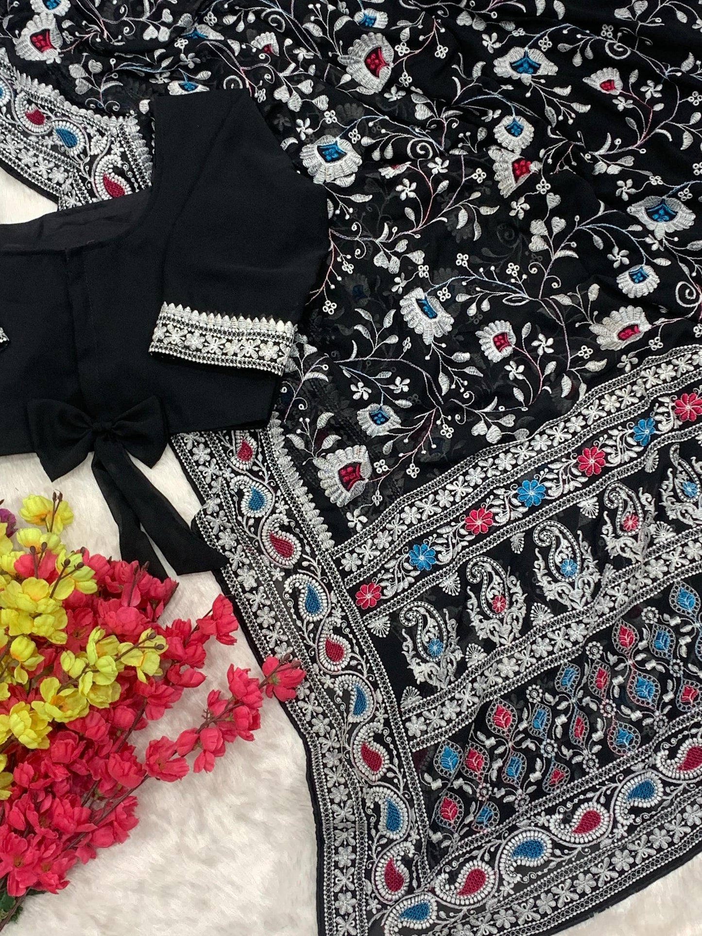 Product Image - Premium Black Queen Designer Saree