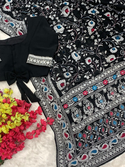 Product Image - Premium Black Queen Designer Saree
