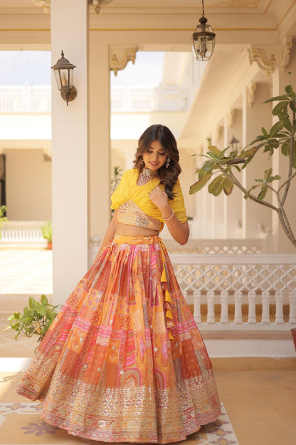 Product Image - Designer Lehenga Choli - Ethnic Wear for Festive Occasions