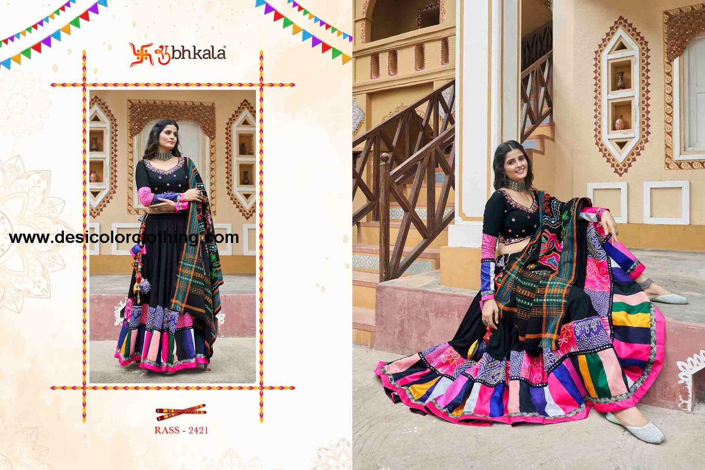 ShubhKala - New Navratri 2024 Festival Wear Chaniya Choli Collection
