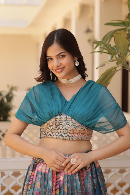 Product Image - Designer Lehenga Choli - Ethnic Wear for Festive Occasions