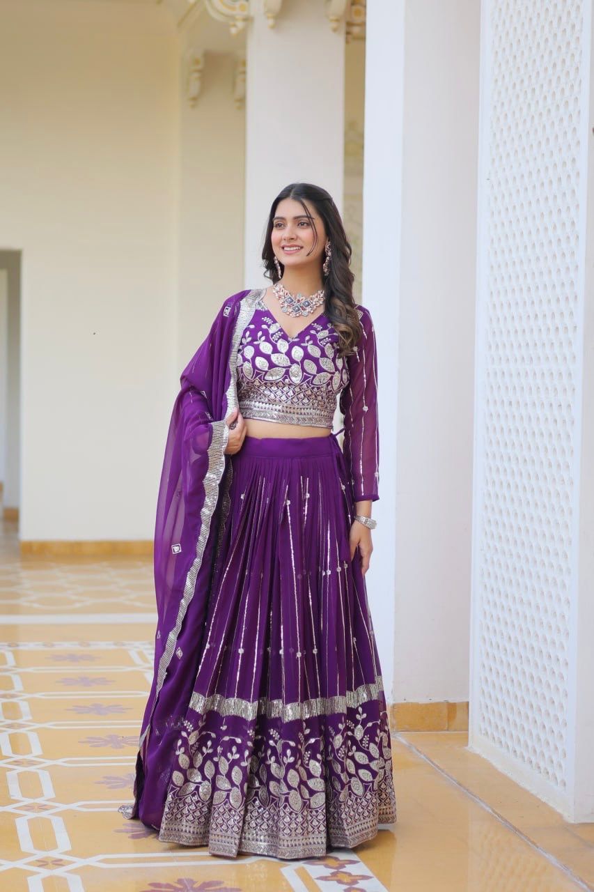 Product Image - Designer Wedding Lehenga Choli - Shree Ram Creation