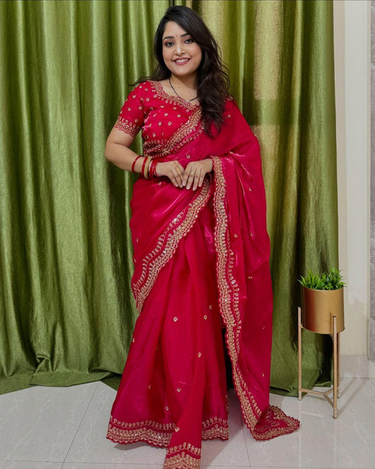 Product Image - Zimi Chu Designer Saree Collection - Festive and Wedding Wear