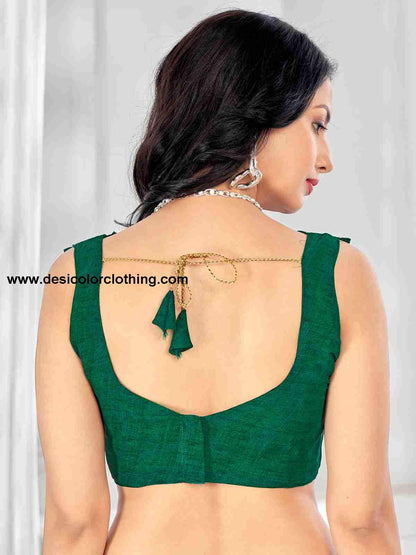 Green Chiffon Printed Saree