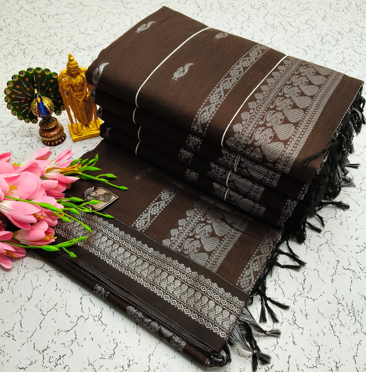 Product Image - Premium Quality Kalyani Cotton Saree