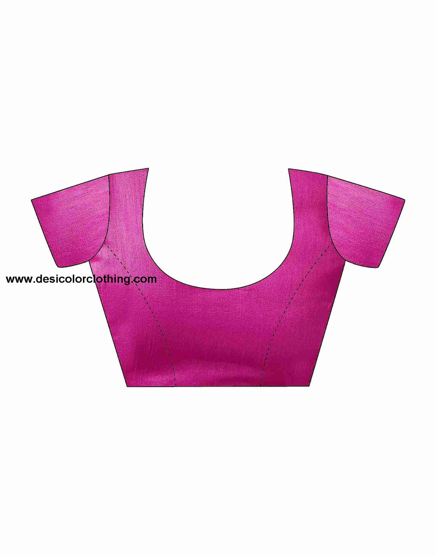 Pink Chiffon Printed Saree