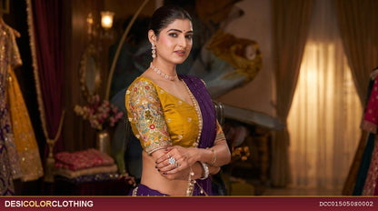 Product Image - Designer party wear saree for wedding - 1