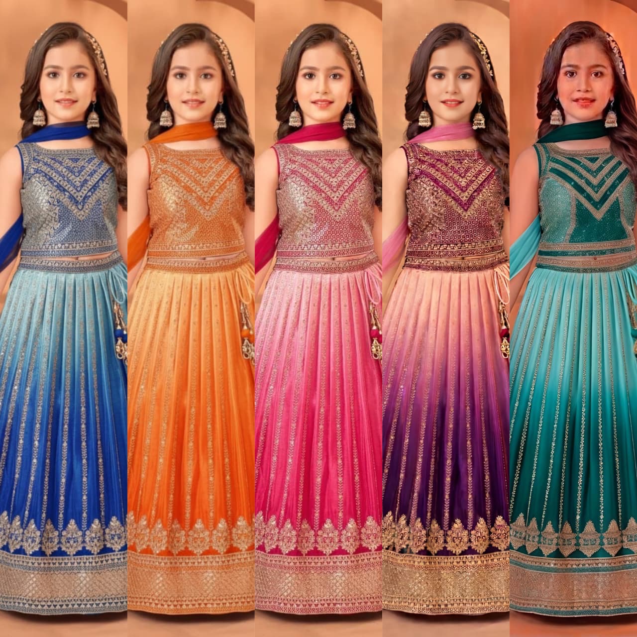 Product Image - Designer kids lehenga - 1