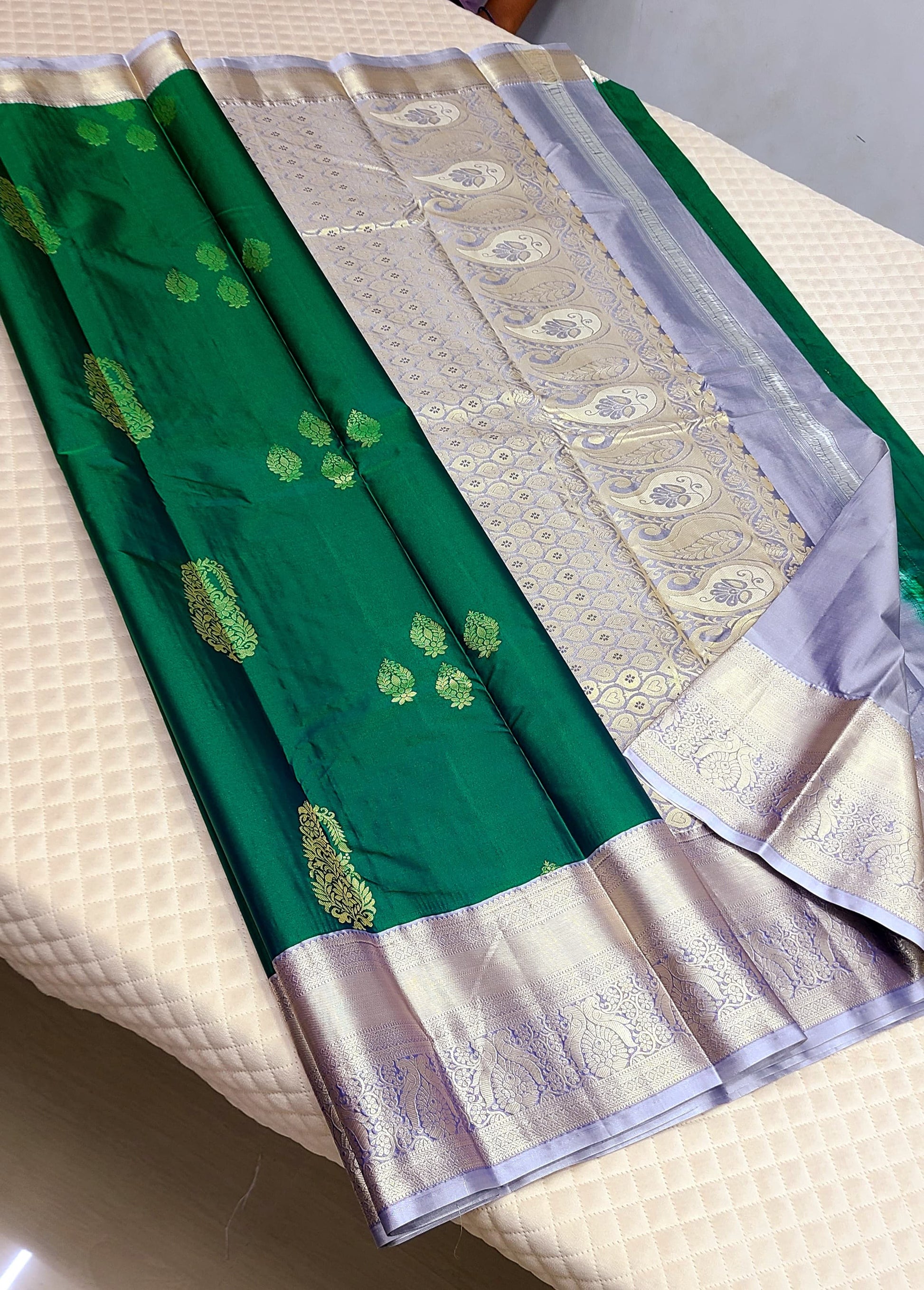 Product Image - Kanchipuram Classic Pattern Silk Sarees