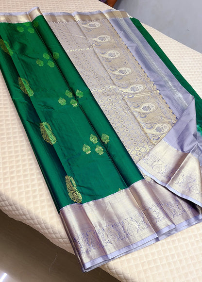 Product Image - Kanchipuram Classic Pattern Silk Sarees