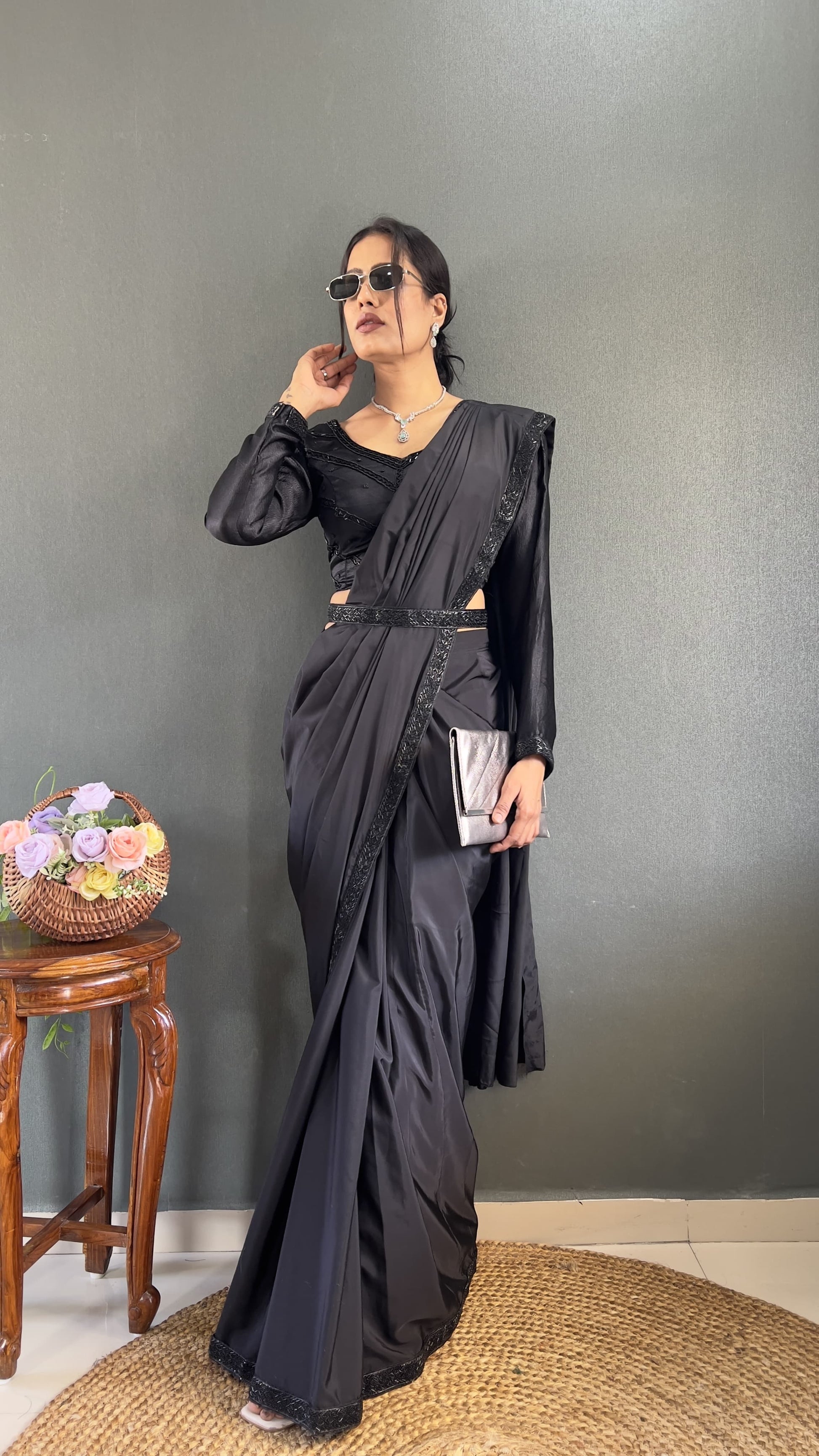 Product Image - Designer Natural Silk Sarees with Hand Work